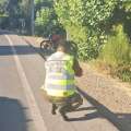 Investigan choque de motocicleta que deja una fallecida y a conductor grave en Pinto