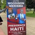 Retiran curiosa propaganda de “candidato” haitiano en Chillán