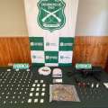 OS7 Ñuble detiene a dos imputados por tráfico de drogas en San Nicolás y decomisa cerca de mil dosis