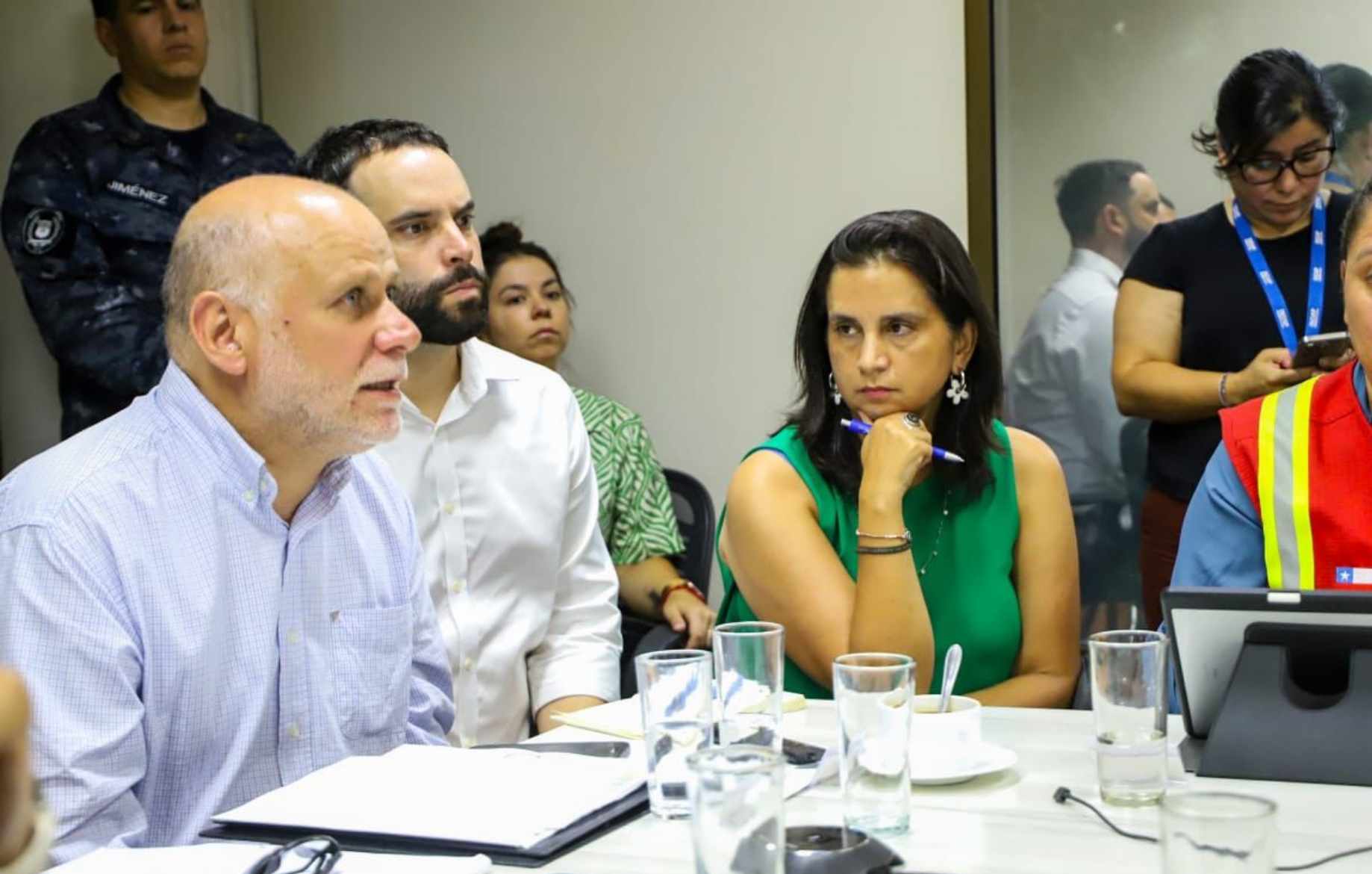 Ministra Fernández arribó a Ñuble en su rol como autoridad de enlace por incendios