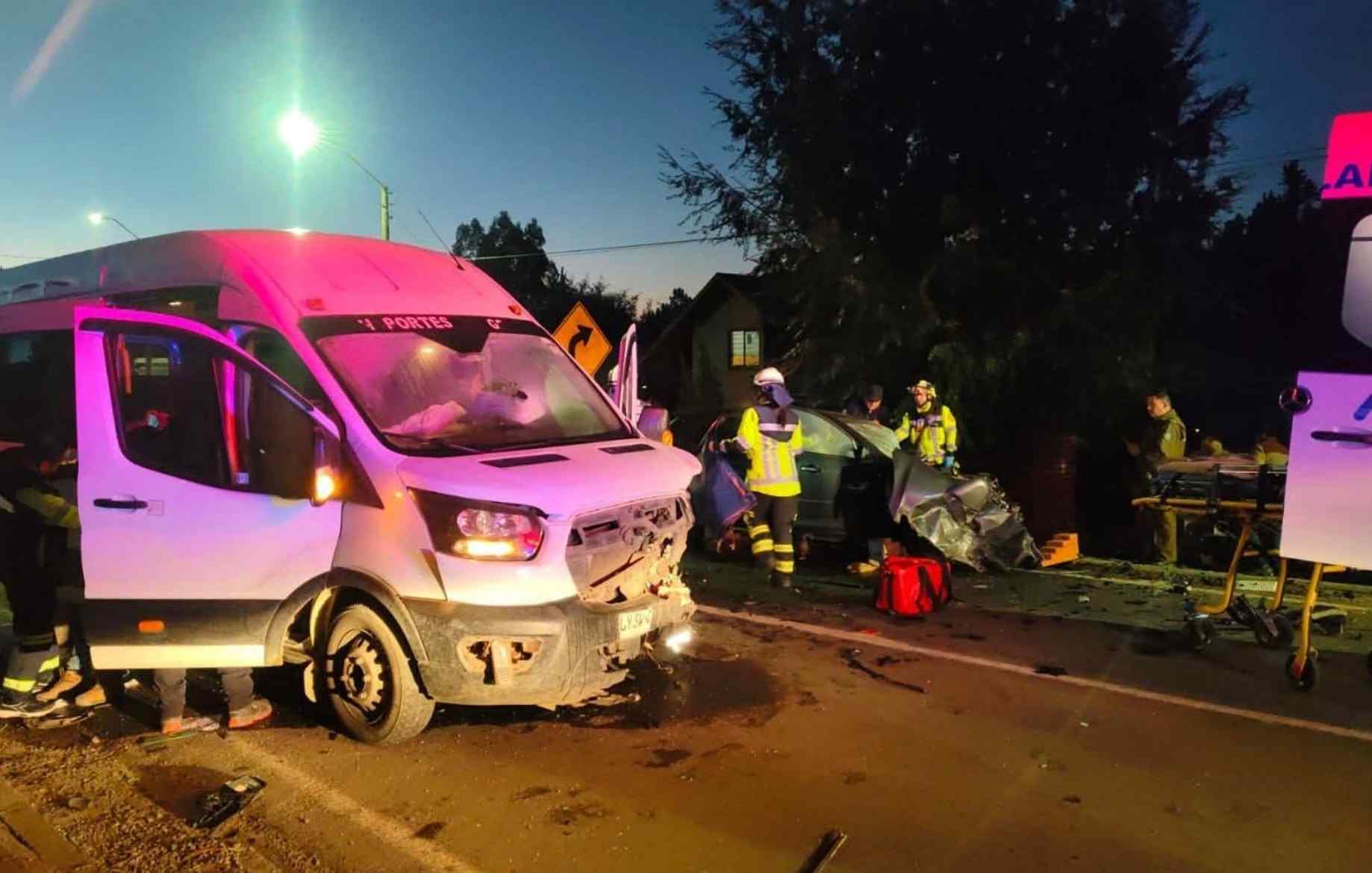 Un fallecido y tres lesionados dejó accidente en ruta a Guarilihue en Coelemu