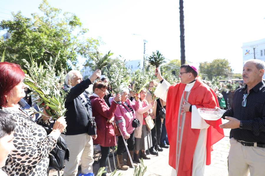 Obispo de Chillán llama a construir la paz en inicio de Semana Santa