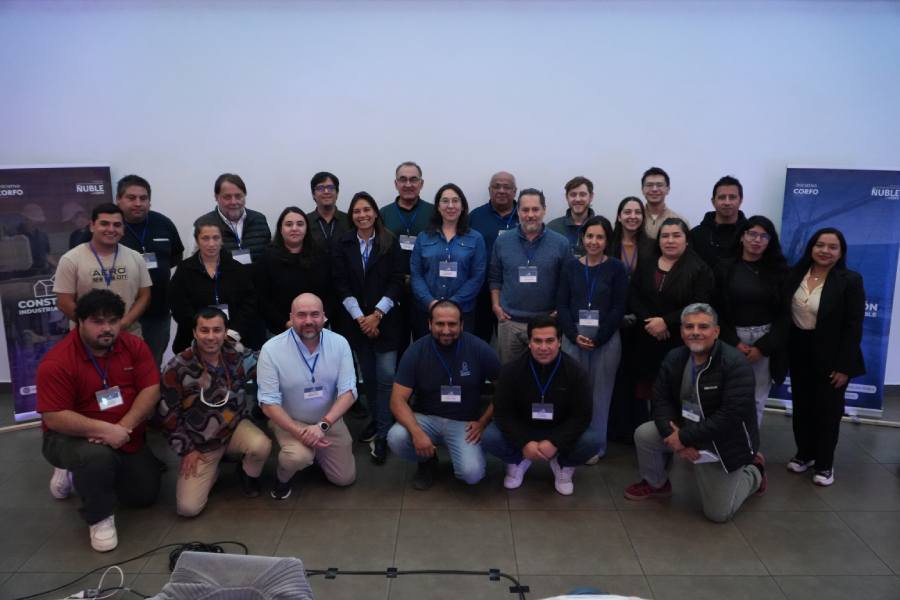 Sector de la construcción de Ñuble fortalece capacidades técnicas en evaluación de proyectos industrializados