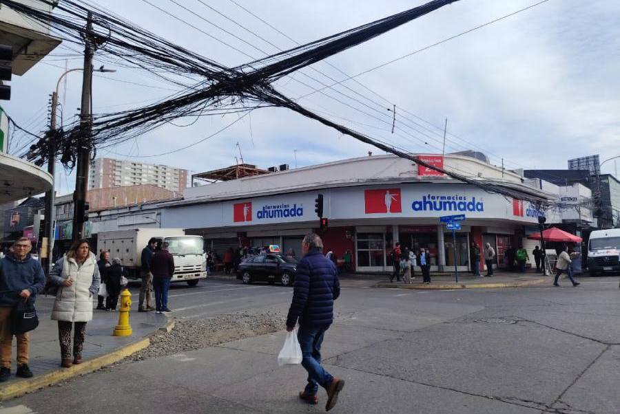 Plan de retiro de cables: Chillán parte en 2027 con 593 puntos a intervenir