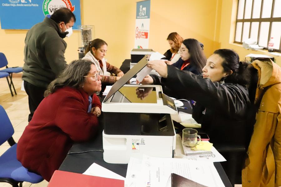 Mayo cerró con más de 6 mil recargas de gas entregadas en Chillán Viejo