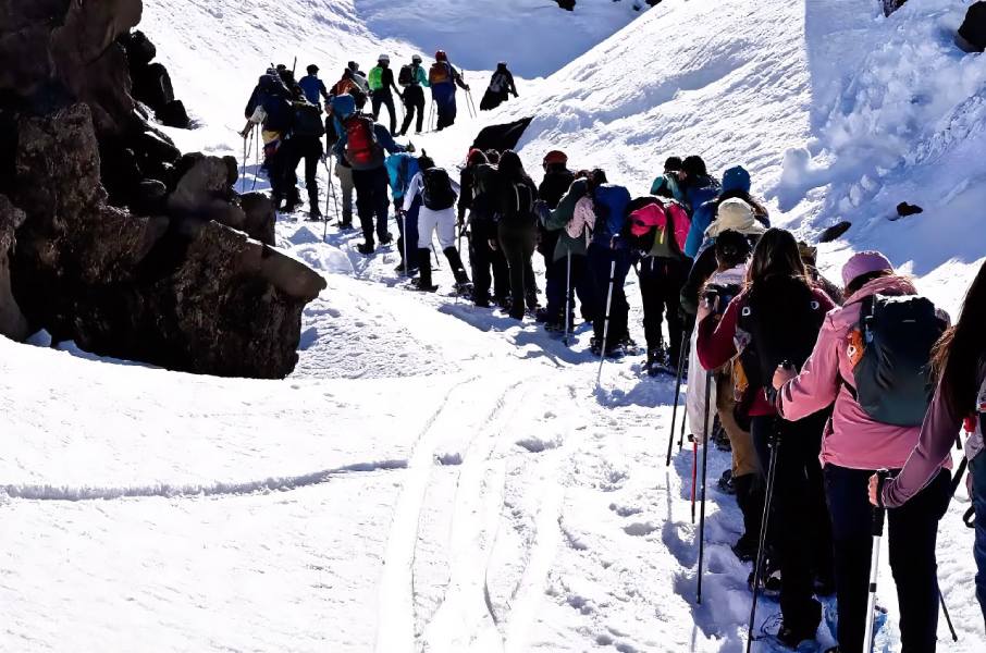 Fanáticos de la montaña agotaron cupos para el curso “Senderismo Sin Huella”